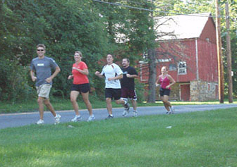 Quick Draw Team Runs VIA Marathon