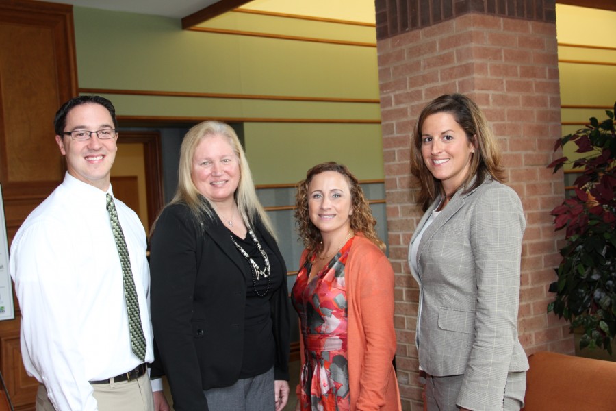 Nick, Pam Morris, Silvia and Kate Hart