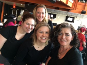 The Polished Nails: Jessica Klocek, Jill Hewes, Alicia Cressman, and Susan Shipman