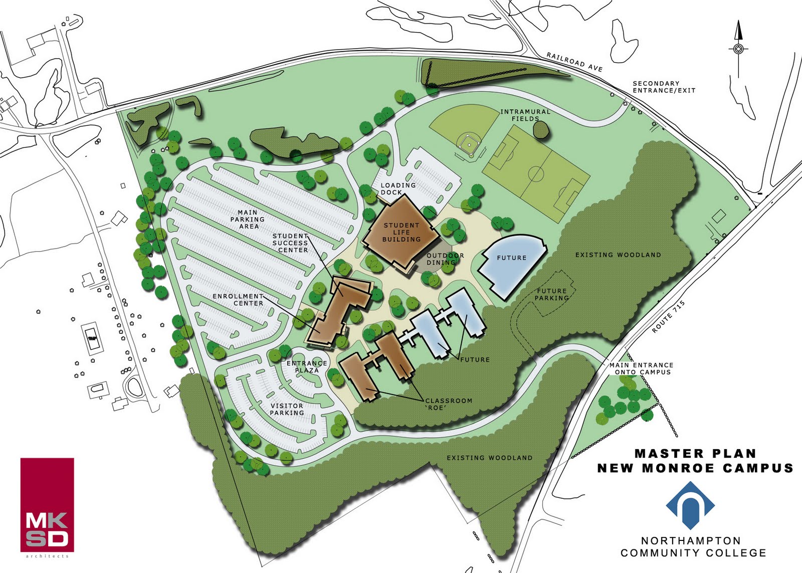 Northampton Community College Campus Map Map Vector